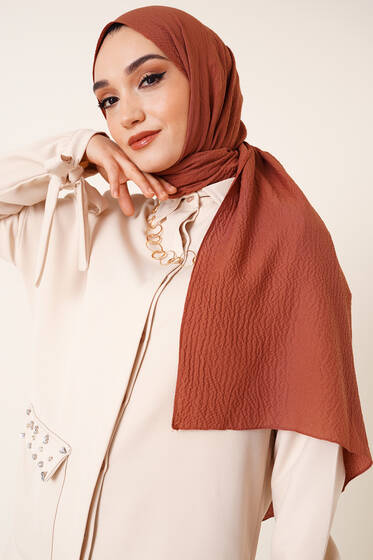 Mio Caz Toprak Şal - Black&White