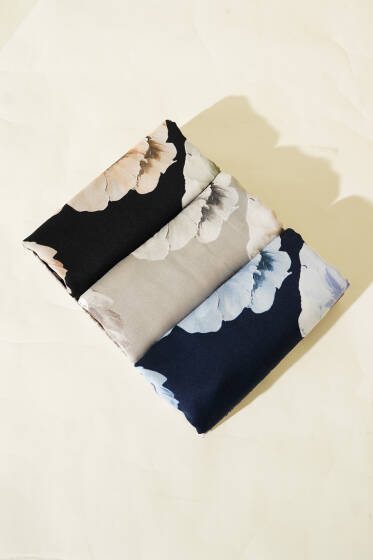 Mirasel Desenli 3'lü Şal Seti Asorti 1 - Desenli Şal Seti