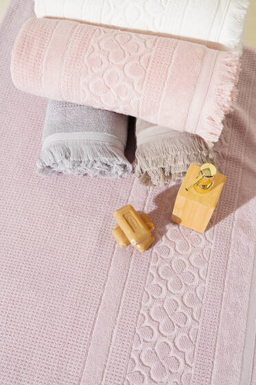 Mısır Banyo Havlusu Lila - Banyo Havlusu