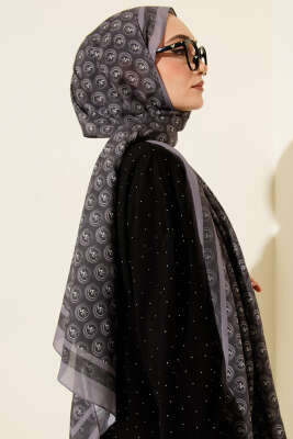 MK Desen Lina Şal Füme - Günün Seçilenleri