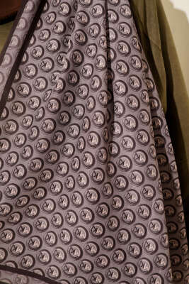 MK Desen Lina Şal Acı Kahve - Günün Seçilenleri