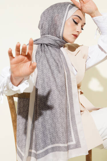 MK Desen Liva Modal Bej - Başörtüsü