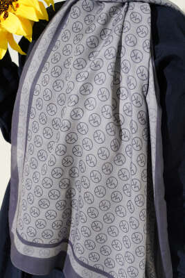 MK Desen Liva Modal Gri - Başörtüsü