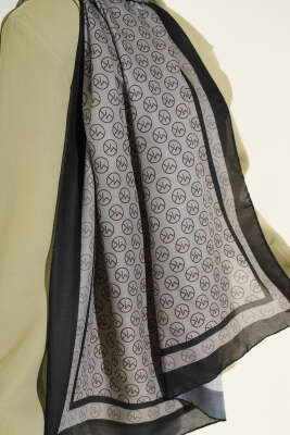 MK Desen Liva Modal Haki - Başörtüsü