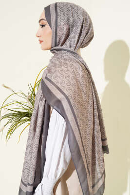 MK Desen Liva Modal Kayrak Grisi - Başörtüsü