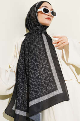 MK Desen Liva Modal Siyah - Başörtüsü