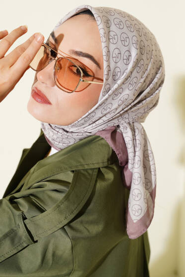 MK Desen Soft Eşarp Taş - Başörtüsü