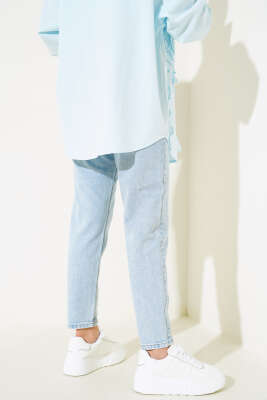 Mom Friend Düz Jean Pantolon Kar Yıkama - 300-500 TL Ürünler
