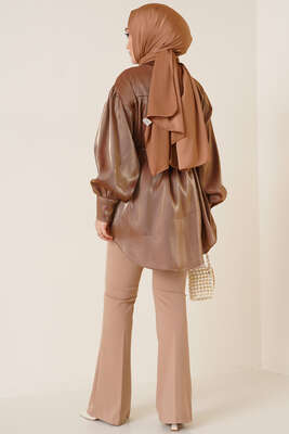 Moonlight Gömlek Kahve - Gömlek