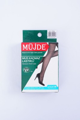 Müjde 70 DEN Bronz Dizüstü Çorap - Thumbnail