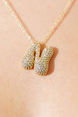 N Harfli Taşlı Kolye - Günün Seçilenleri