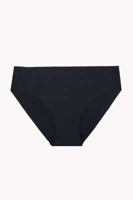 NBB 3'lü Lazer Kesim Basic Külot Siyah - Slip Külot