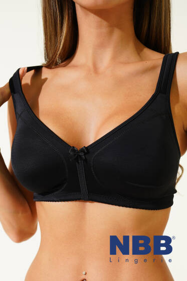 NBB Dubleli Micro Toparlayıcı Sütyen Siyah - NBB