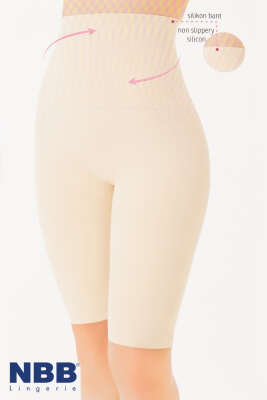 NBB Toparlayıcı Korse Tayt Ten - NBB