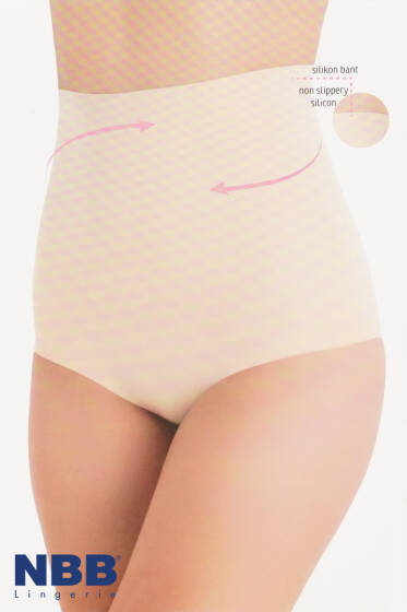 NBB Yüksek Bel Külot Korse Ten - Külot Korse