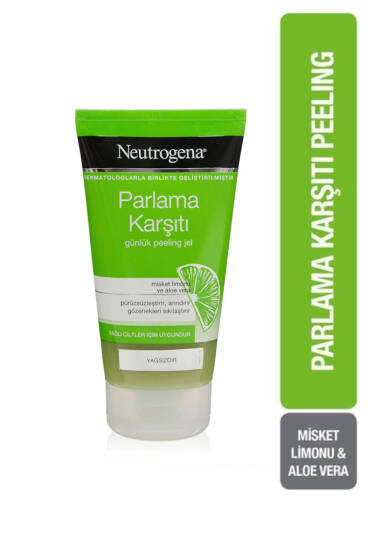 Neutrogena Parlama Karşıtı Peeling Jel 150 ml - Yüz Bakımı