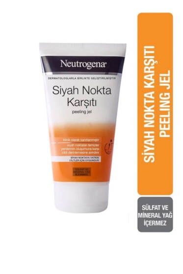 Neutrogena Siyah Nokta Karşıtı Peeling Jel 150 ml - Yüz Bakımı