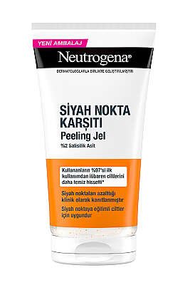 Neutrogena Siyah Nokta Karşıtı Peeling Jel 150 ml - Yüz Bakımı