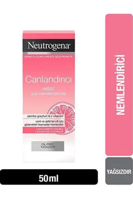 Neutrogena Yağsız Yüz Nemlendirici Canlandırıcı 50 ML - ERSAN KOZMETİK