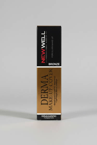 New Well Derma Make-Up Cover Fondöten Bronz - Ten Makyajı