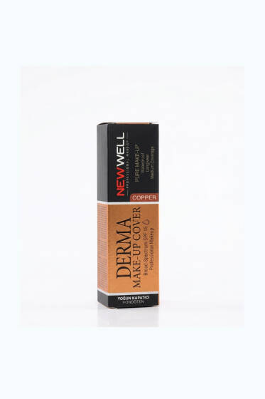 New Well Derma Make-Up Cover Fondöten Copper - Ten Makyajı