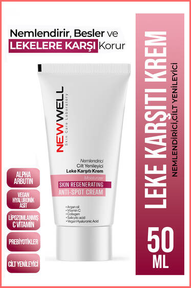 New Well Nemlendirici Cilt Yenileyici Leke Karşıtı Krem - Yılın Fırsatı