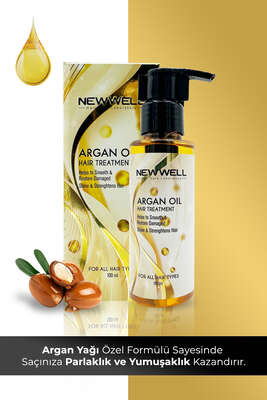 New Well Saç Besleyici Argan Yağı - CİLT BAKIM&KOZMETİK