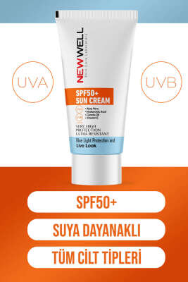 New Well Spf 50+ Yüksek Koruma Güneş Kremi - CİLT BAKIM&KOZMETİK