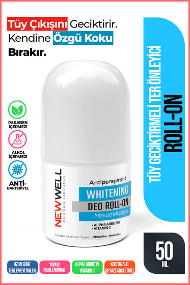 New Well Ter Önleyici Beyazlatıcı Roll-On - Yılın Fırsatı