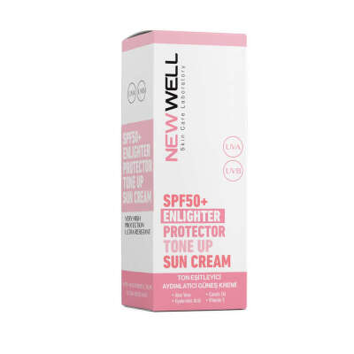 New Well Ton Eşitleyici Aydınlatıcı Güneş Kremi - Güneş Kremi