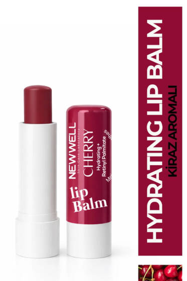 Newwell Aromalı Lipbalm Cherry - Makyaj Aksesuarları