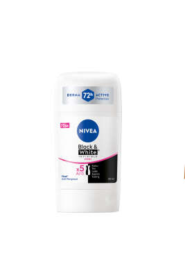 Nivea Black & White Invisible Clear 72 Saat Kadın Stick Deodorant 50 ml 