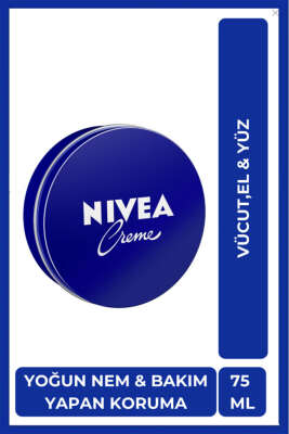 Nivea Creme Nemlendirici Bakım Kremi 75 ml - ERSAN KOZMETİK