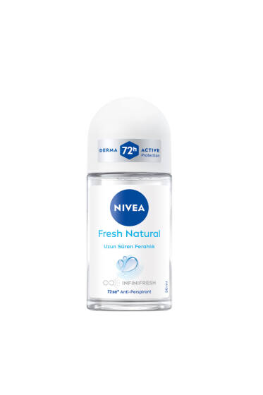 Nivea Fresh Natural 72 Saat Okyanus Özleri Kadın Roll-on Deodorant 50 ml - Yılın Fırsatı