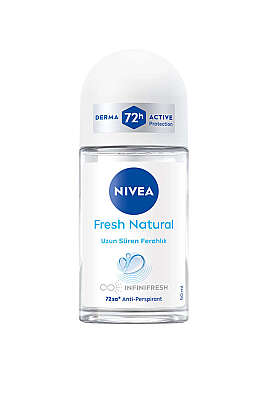 Nivea Fresh Natural 72 Saat Okyanus Özleri Kadın Roll-on Deodorant 50 ml - ERSAN KOZMETİK