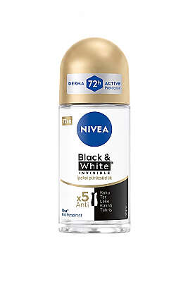 Nivea İpeksi Pürüzsüzlük 72 Saat İnci Özleri Kadın Roll-on Deodorant 50 ml 