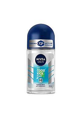 Nivea Men Cool Kıch Fresh 72 Saat Erkek Roll-on Deodorant 50 ml 