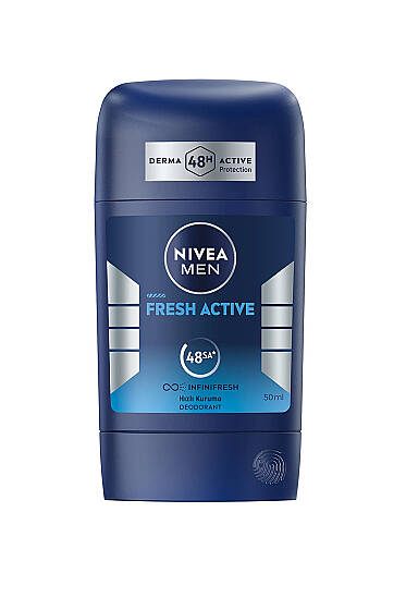 Nivea Men Fresh Active 48 Saat Erkek Stick Deodorant 50 ml - Kişisel Bakım Ürünleri