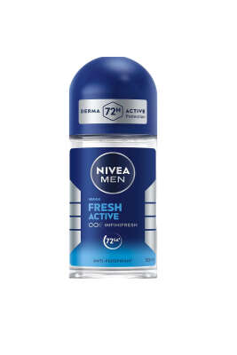 Nivea Men Fresh Active Okyanus Özleri 72 Saat Erkek Roll-on Deodorant 50 ml 