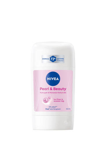 Nivea Pearl & Beauty 72 Saat İnci Özleri Kadın Stick Deodorant 50 ml - Yılın Fırsatı
