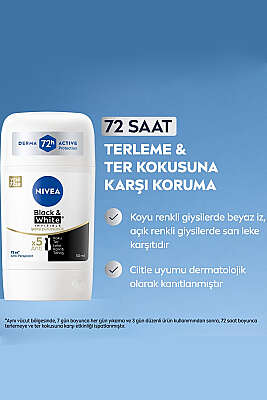 Nivea Pearl & Beauty 72 Saat İpeksi Pürüzsüzlük Kadın Stick Deodorant 50 ml - Kişisel Bakım Ürünleri