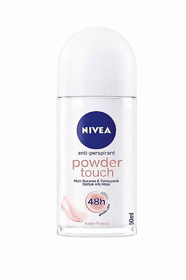 Nivea Powder Touch 72 Saat İnci Özleri Kadın Roll-on Deodorant 50 ml - CİLT BAKIM&KOZMETİK