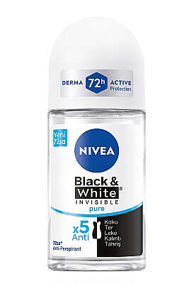 Nivea Pure 72 Saat İnci Özleri Kadın Roll-on Deodorant 50 ml 