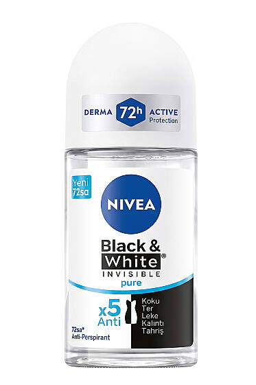Nivea Pure 72 Saat İnci Özleri Kadın Roll-on Deodorant 50 ml - CİLT BAKIM&KOZMETİK