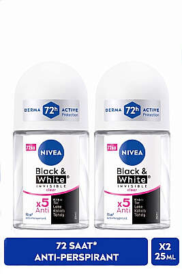 Nivea Roll-on 25ML+25ML Avantaj Paket Clear - ERSAN KOZMETİK