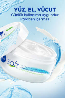 Nivea Soft Nemlendirici Bakım Kremi 200 ml - El Kremi