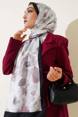 Nur Serisi Twill Şal Siyah 
