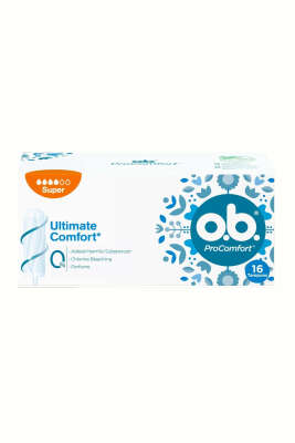 o.b. Procomfort Ultimate Tampon Süper 16'lı - Yılın Fırsatı