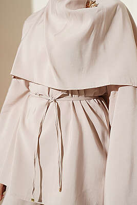 Omuz Pelerinli Modal İkili Takım Taş - İkili Takım