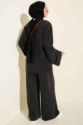 Omuz Vatkalı Salaş İkili Takım Antarasit - İkili Takım